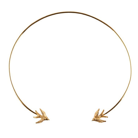 Swallow Torc Necklace
