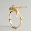 Gold Swallow ring Arlette Gold