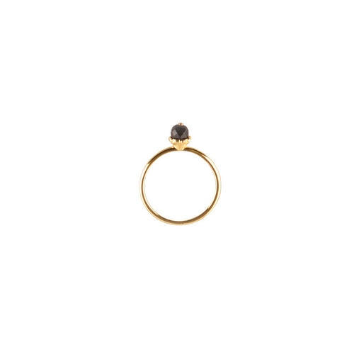Gold Flower Stack Ring - Roz Buehrlen - 1