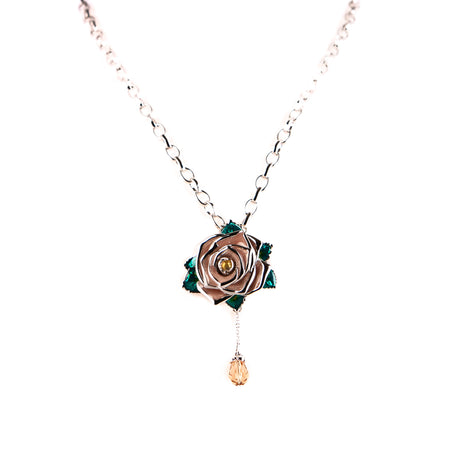 Statement Rose Necklace